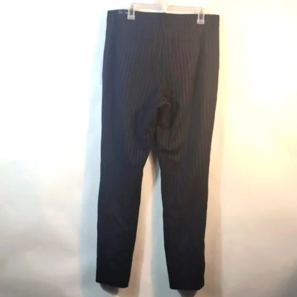 Liverpool Navy Stripes Knit Trousers Size 12/31 New With Tags - Picture 16 of 16